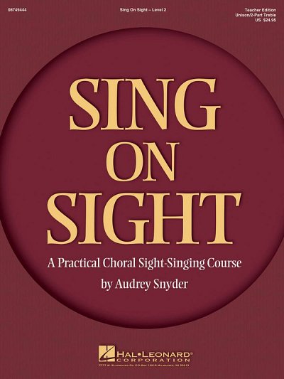 Sing on Sight - A Practical Sight-Singing Course, Kch1Klav