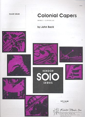 J.H. Beck: Colonial Capers Snare Drum, Kltr