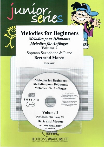 B. Moren: Melodies For Beginners - Volume 2, SsaxKlav (+CD)