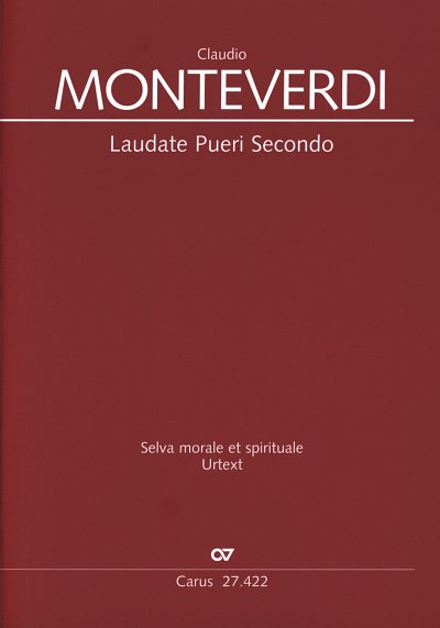 C. Monteverdi: Laudate Pueri Secondo (Part.)