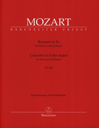 W.A. Mozart: Konzert Nr. 22 Es-Dur KV 482, KlavOrch (KA+St)