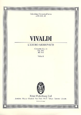 A. Vivaldi: Concerto d-Moll op. 3/11 RV 565