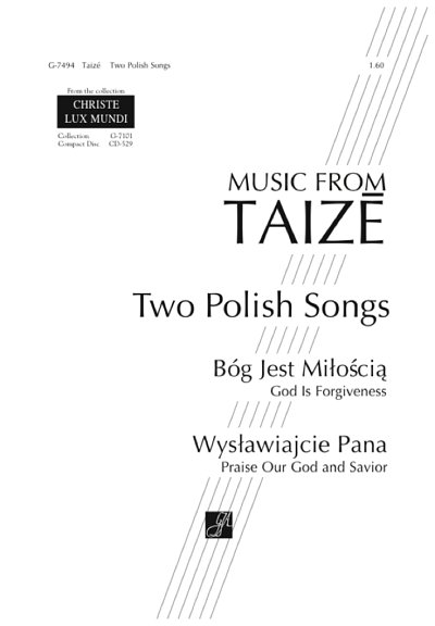 Two Polish Songs - Instrument parts, Ch (Stsatz)