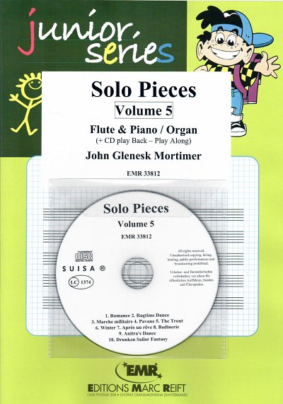 J.G. Mortimer: Solo Pieces Vol. 5, FlKlav/Org (+CD)