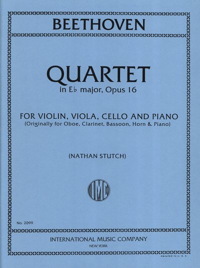 L. van Beethoven: Quartetto Mi B Op. 16