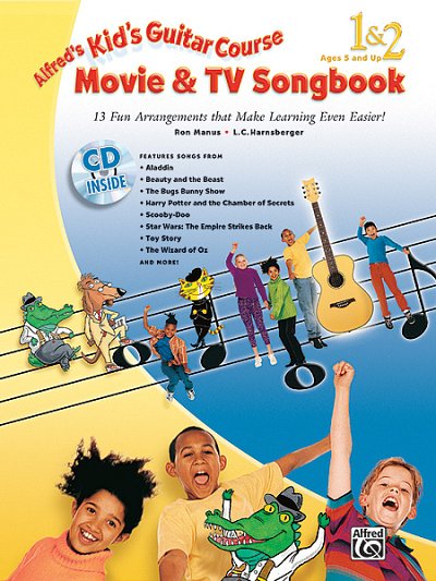 R. Manus i inni: Alfred's Kid's Guitar Course Movie&TV SongBk 1&2