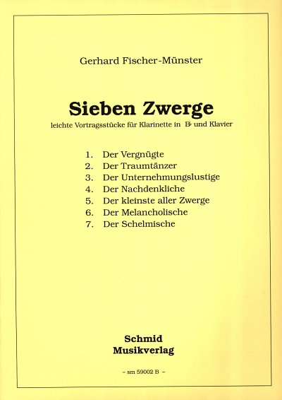 Fischer Muenster Gerhard: 7 Zwerge - 7 Leichte Vortragsstuec