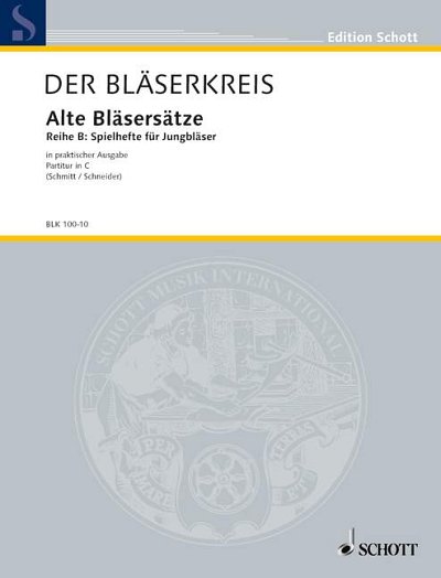 H. Schmitt: Alte Bläsersätze