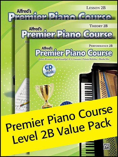 Premier Piano Course: Level 2B, Klav (Pa+St)
