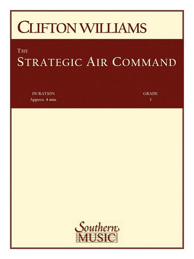 C. Williams: Strategic Air Command (S.A.C.), Blaso (Pa+St)