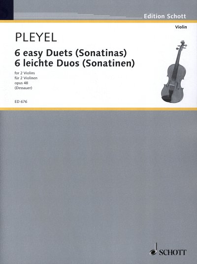 I.J. Pleyel: 6 leichte Duos op. 48 , 2Vl