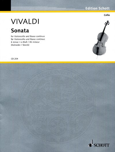 A. Vivaldi: Sonate E-Moll