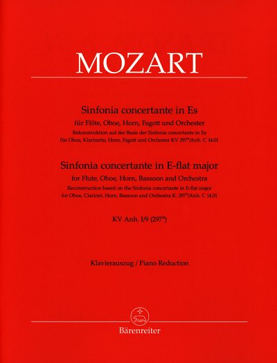 W.A. Mozart: Sinfonia concertante für 4 Blasinstrumente und 