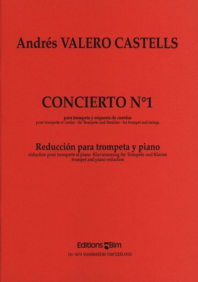 AQ: A. Valero Castells: Concierto N° 1, TrpBlaso (K (B-Ware)