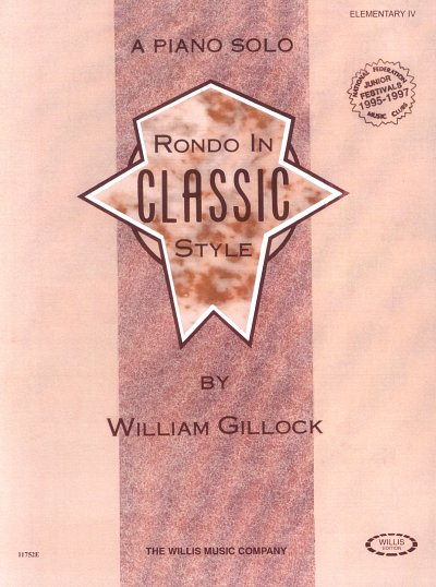 W. Gillock: Rondo In Classic Style