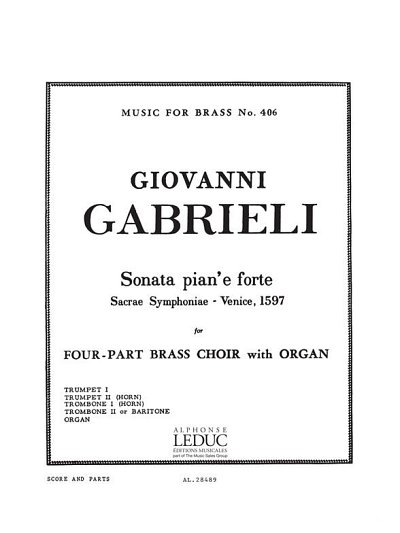 A. Gabrieli: Sonata Pian'E Forte