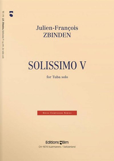 J.-F. Zbinden: Solissimo V op. 105, Tb