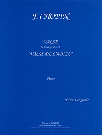 F. Chopin: Valse Op.69 n°1 L'Adieu, Klav
