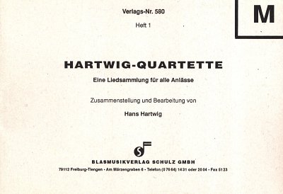 AQ: H. Hartwig: Hartwig-Quartette 1/M, Varens (Fl) (B-Ware)