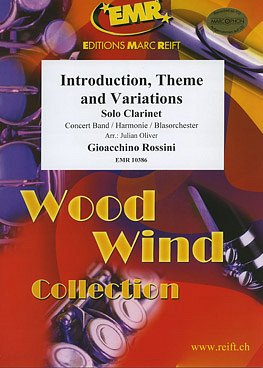 G. Rossini: Intro., Theme and Var. (Clarinet Solo, KlarBlaso