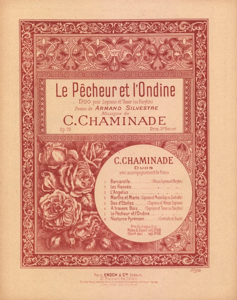C. Chaminade: L'Ondine Et Le Pecheur Op.70 (KA) (0)