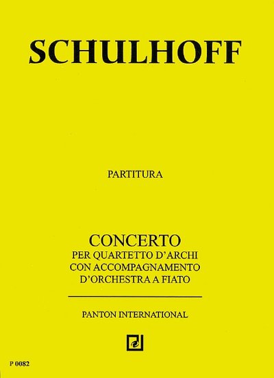 E. Schulhoff: Concert  (Stp)