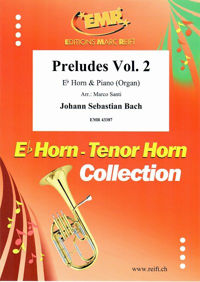 J.S. Bach: Preludes Vol. 2, HrnKlav/Org