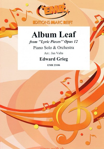 E. Grieg: Album Leaf, KlavOrch