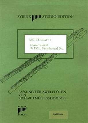 M. Blavet: Konzert A-Moll Studio Edition