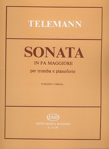 G.P. Telemann: Sonata in fa maggiore, TrpKlav (KlavpaSt)