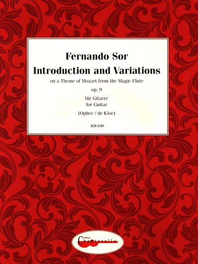 F. Sor: Intruduktion und Variationen, op. 9, Git