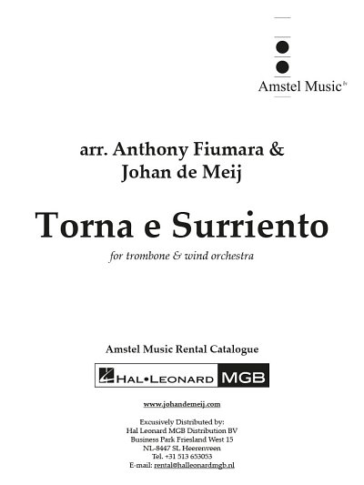 A. Fiumara: Torna a Surriento (Return to S, PosBlaso (Part.)