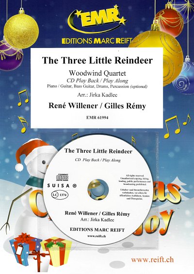 R. Willener: The Three Little Reindeer, 4Hbl (+CD)