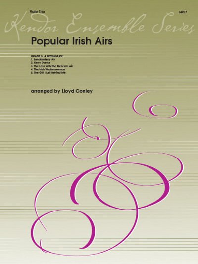 L. Conley: Popular Irish Airs, 3Fl (Pa+St)