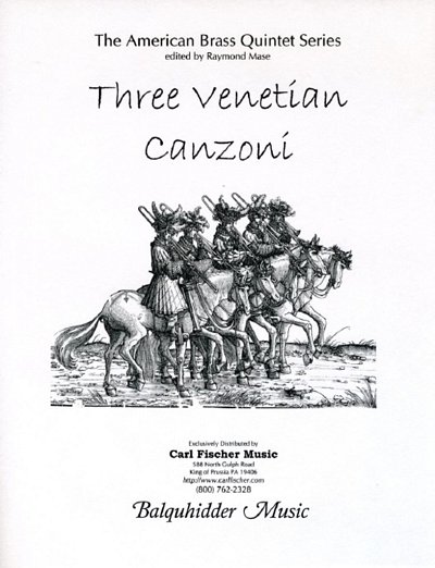 F.S.+.C. Larry: Three Venetian Canzoni (Pa+St)