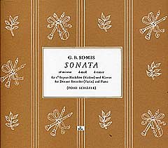 Somis Giovanni Battista: Sonate D-Moll