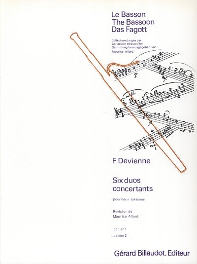 F. Devienne: 6 Duos Concertants Volume 2, 2Fag (Sppa)