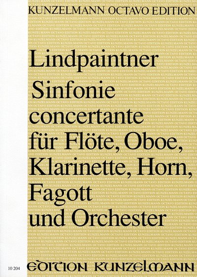 L.P.J. von: Sinfonie concertante für Flöte, Oboe, Kl (Part.)