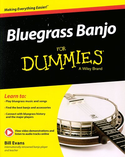 B. Evans: Bluegrass Banjo for Dummies, Bjo (+OnlAudio)