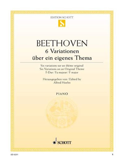 L. van Beethoven: 6 Variationen F-Dur