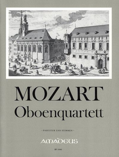 W.A. Mozart: Oboenquartett F-Dur Kv 370 (Pa+St)