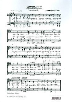 L. Madetoja: Joululaulu op. 20b/5, Ch (Chpa)