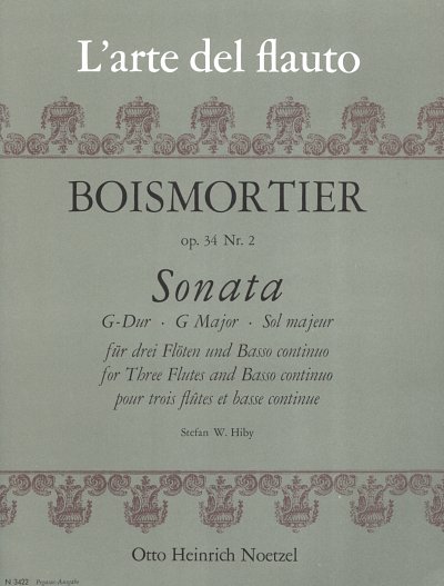 J.B. de Boismortier: Sonate G-Dur Op 34/2