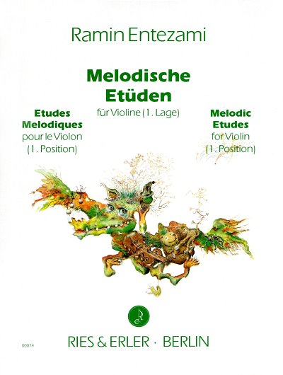 R. Entezami: Melodische Etüden 1, Viol