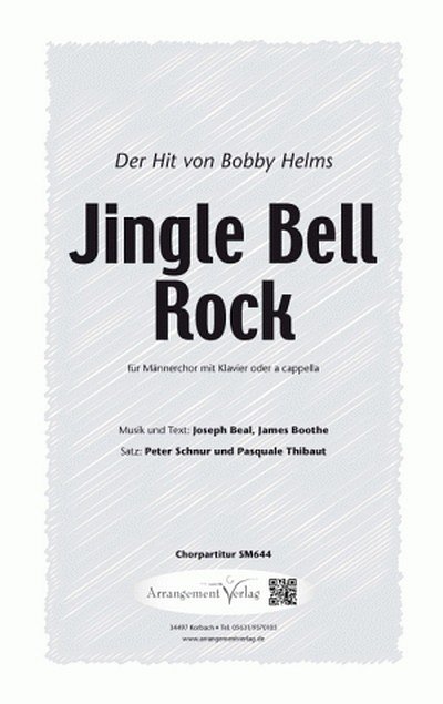 J. Beal, James Boothe Jingle Bell Rock (vierstimmi, Mch4Klav