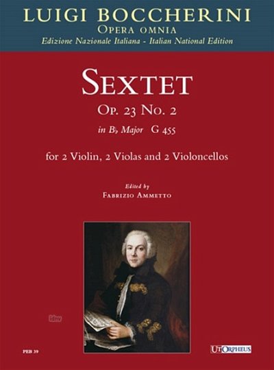 L. Boccherini: Sextet B flat major op.23, 2Vl2Vle2Vc (Pa+St)