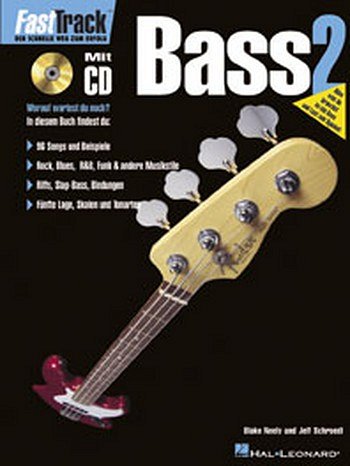 B. Neely: FastTrack Bass 2, E-Bass (Tab+CD)