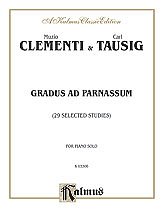 M. Clementi y otros.: Clementi: Gradus ad Parnassum (Twenty-nine Selected Studies)