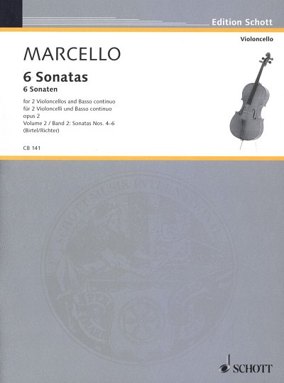 B. Marcello: 6 Sonatas Band 2