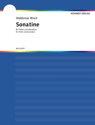 DL: W. Bloch: Sonatine, VlAkk
